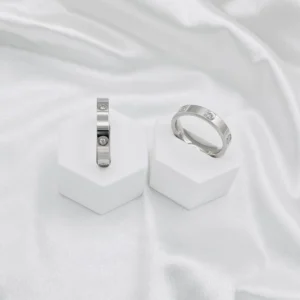 Unisex Cartier 925 Sterling Silver Band UR01